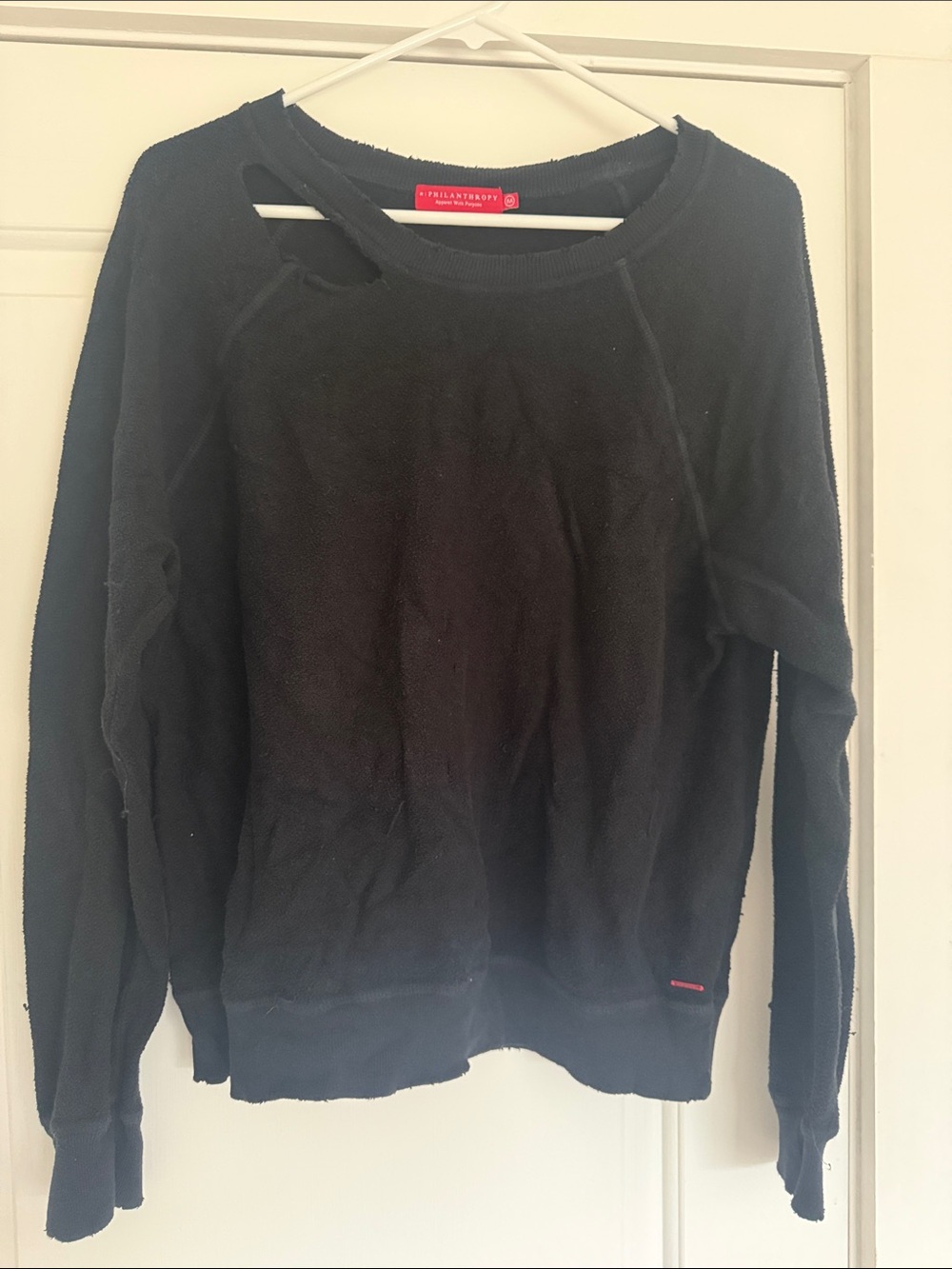 Women’s Black Crewneck Sweater